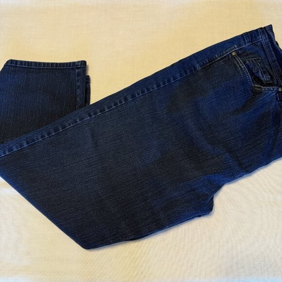 Gloria Vanderbilt Amanda Style Denim Jeans - Size 24W Short - Picture 3 of 6